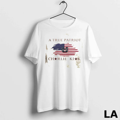 Original Utah State X Charlie Kirk Freedom True Patriot 2 Sided Tank