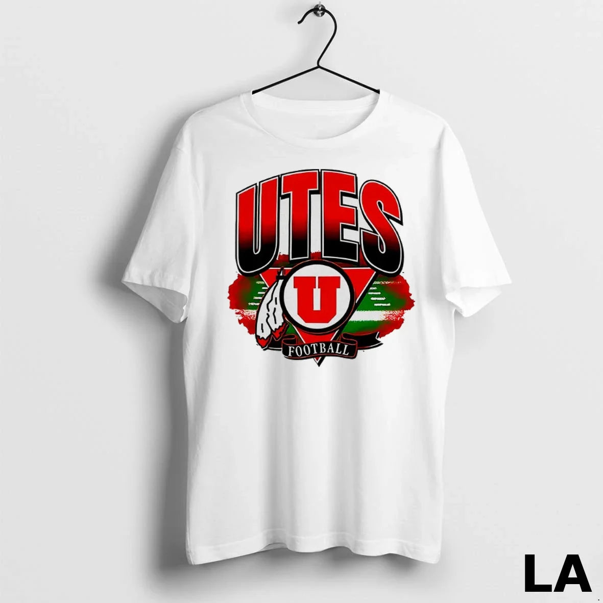 Original Utah Utes Football Logo Hoodie Retro Apparel
