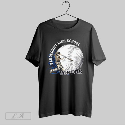 Original Vandegrift Crown Trio Baseball Highschool Sweatshirt Modern