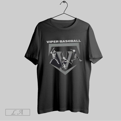 Original Vandegrift Crown Trio Baseball Triangle Silhouette TShirt