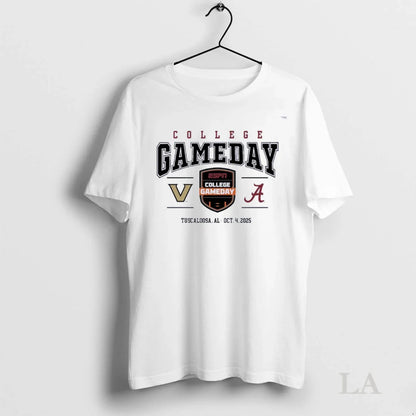 Original Vanderbilt Vs Alabama 2025 College Gameday Tuscaloosa Al