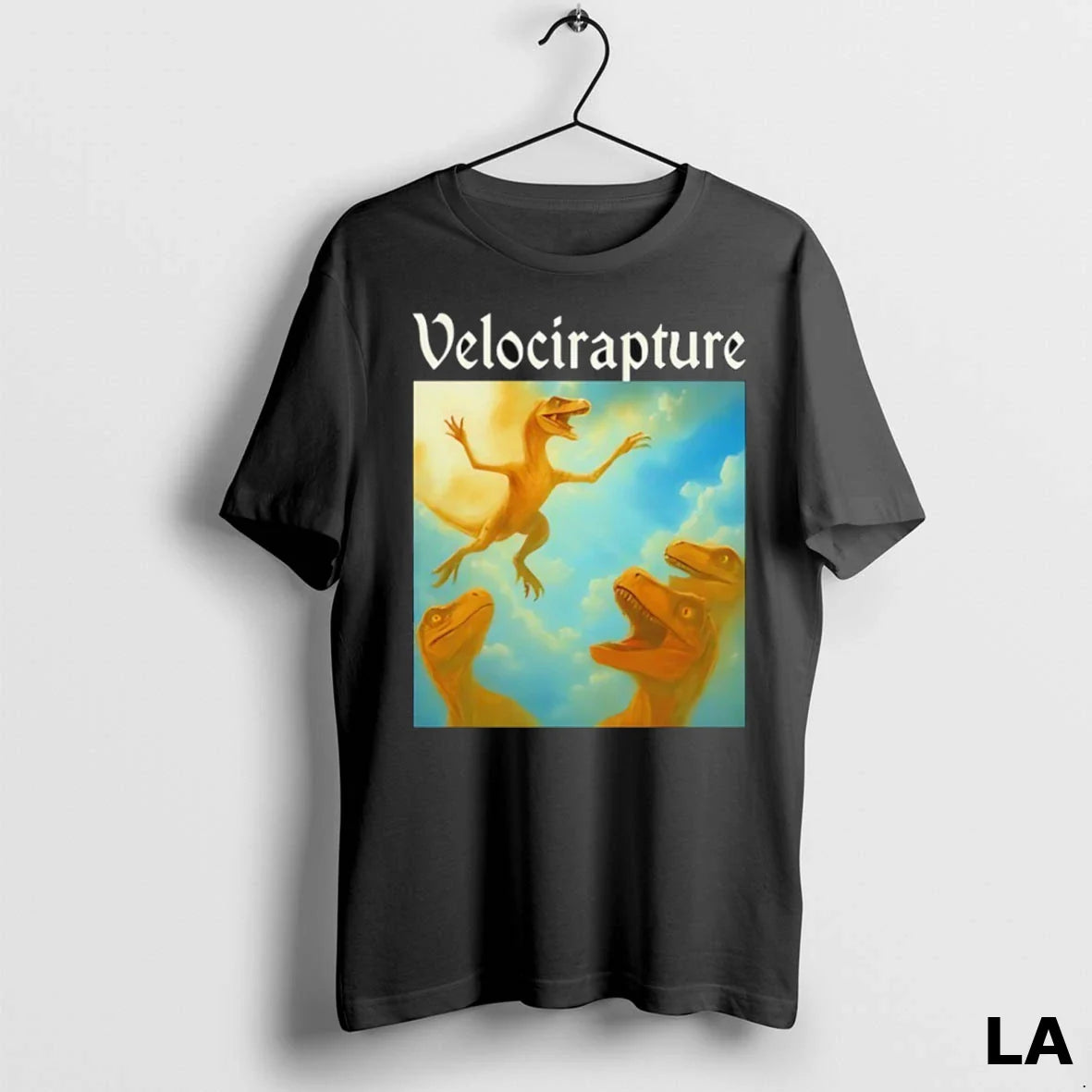 Original Velocirapture Dino Shirt Classic Look