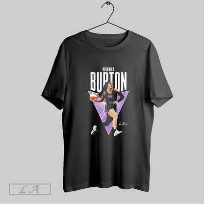 Original Veronica Burton Dribbling Golden State Valkyries Long Sleeve