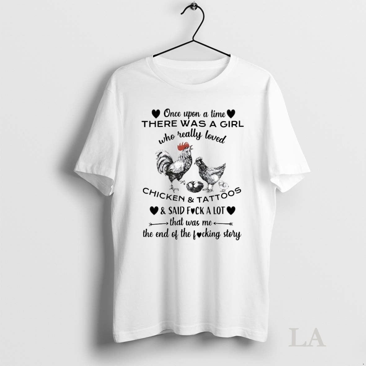 Original Veteran Once Upon Time There Was Chicken And Tattoos