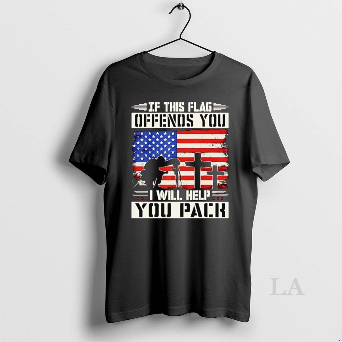 Original Veterans If This Flag Offends You I Will Help You Pack