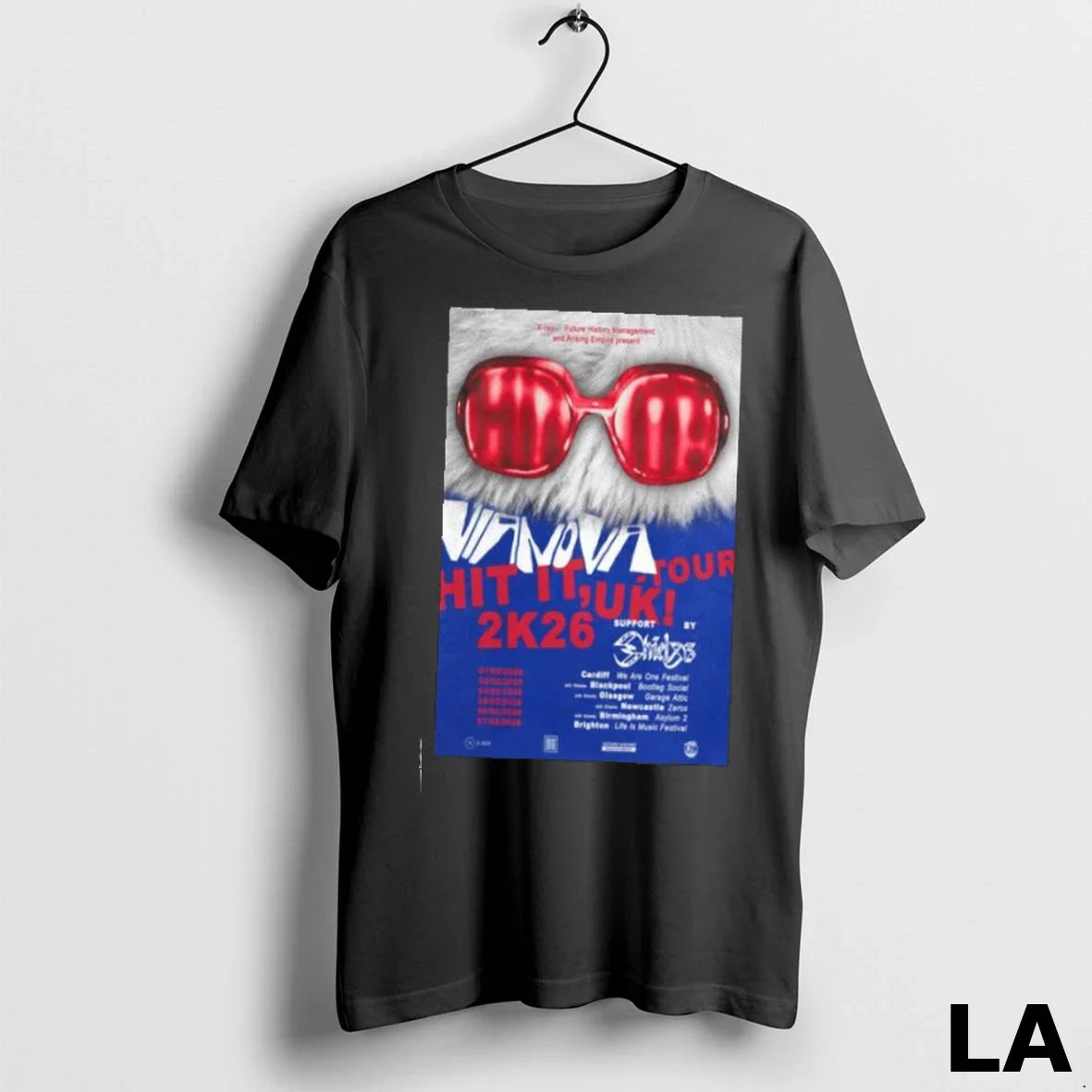 Original Vianova Uk Hit It Tour February 2026 Tank Top Premium Merch