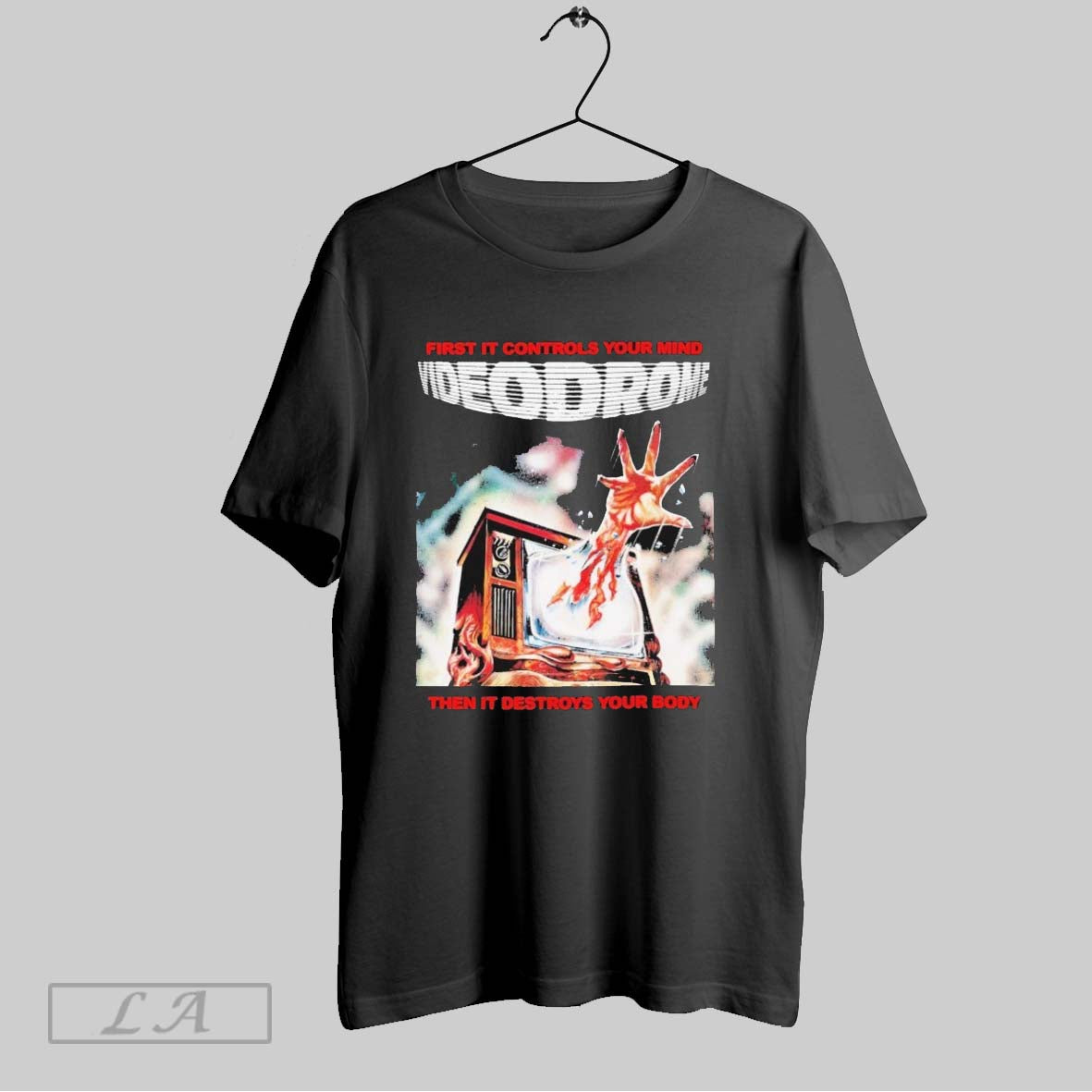 Original Videodrome First It Controls Your Mind Then It Destroys Your