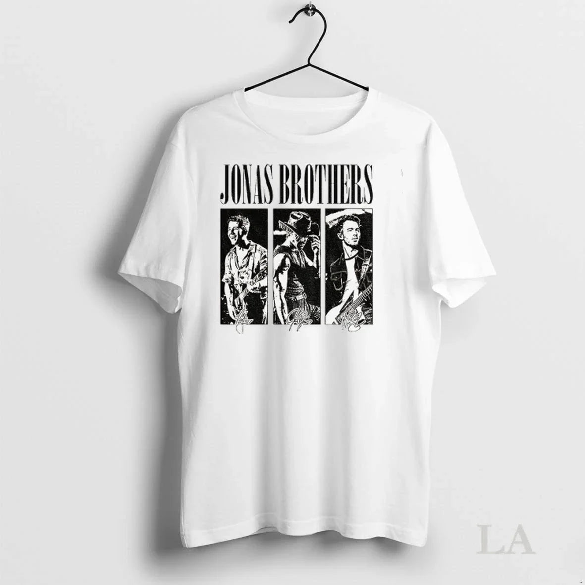 Original Jonas Brothers 90S Band Signature Sweatshirt Premium Look