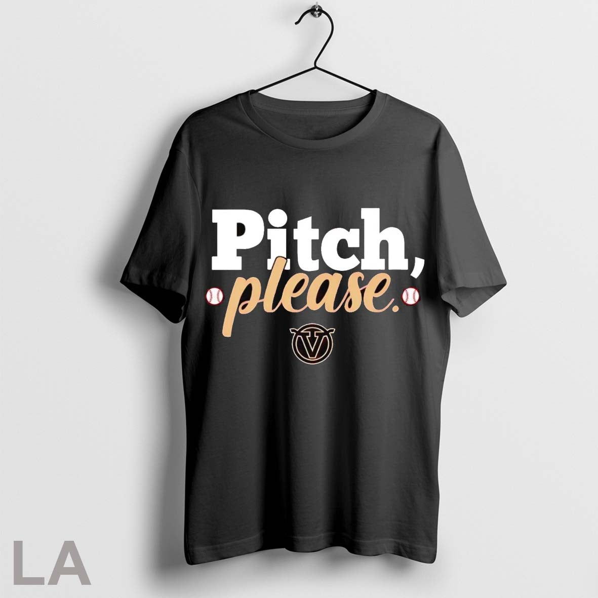 Original Visalia Rawhide Pitch Please Long Sleeve Retro Apparel