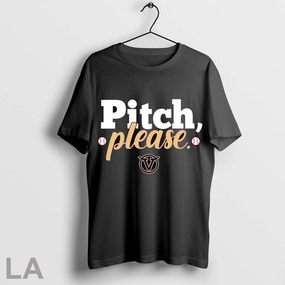 Original Visalia Rawhide Pitch Please Long Sleeve Retro Apparel