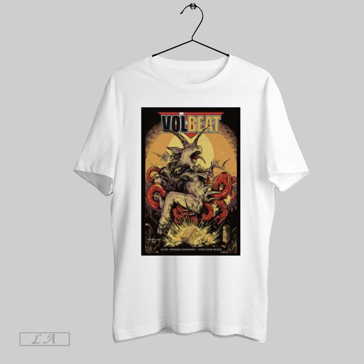 Original Volbeat Jyske Bank Boxen September 18 2025 Shirt Modern
