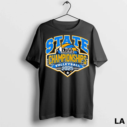 Original Volleyball States Diaa 2025 State Championships TShirt