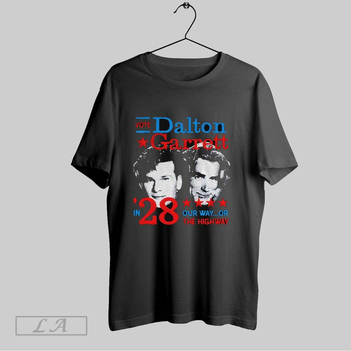 Original Vote Dalton Garrett 28 Our Way Or Highway Tee Authentic