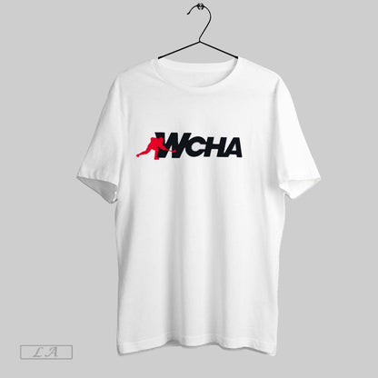 Original Wcha Hockey Logo Tee Vintage Style