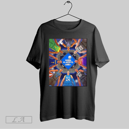 Original Wnba 2025 Playoffs 8 Teams TShirt Elegant Merch
