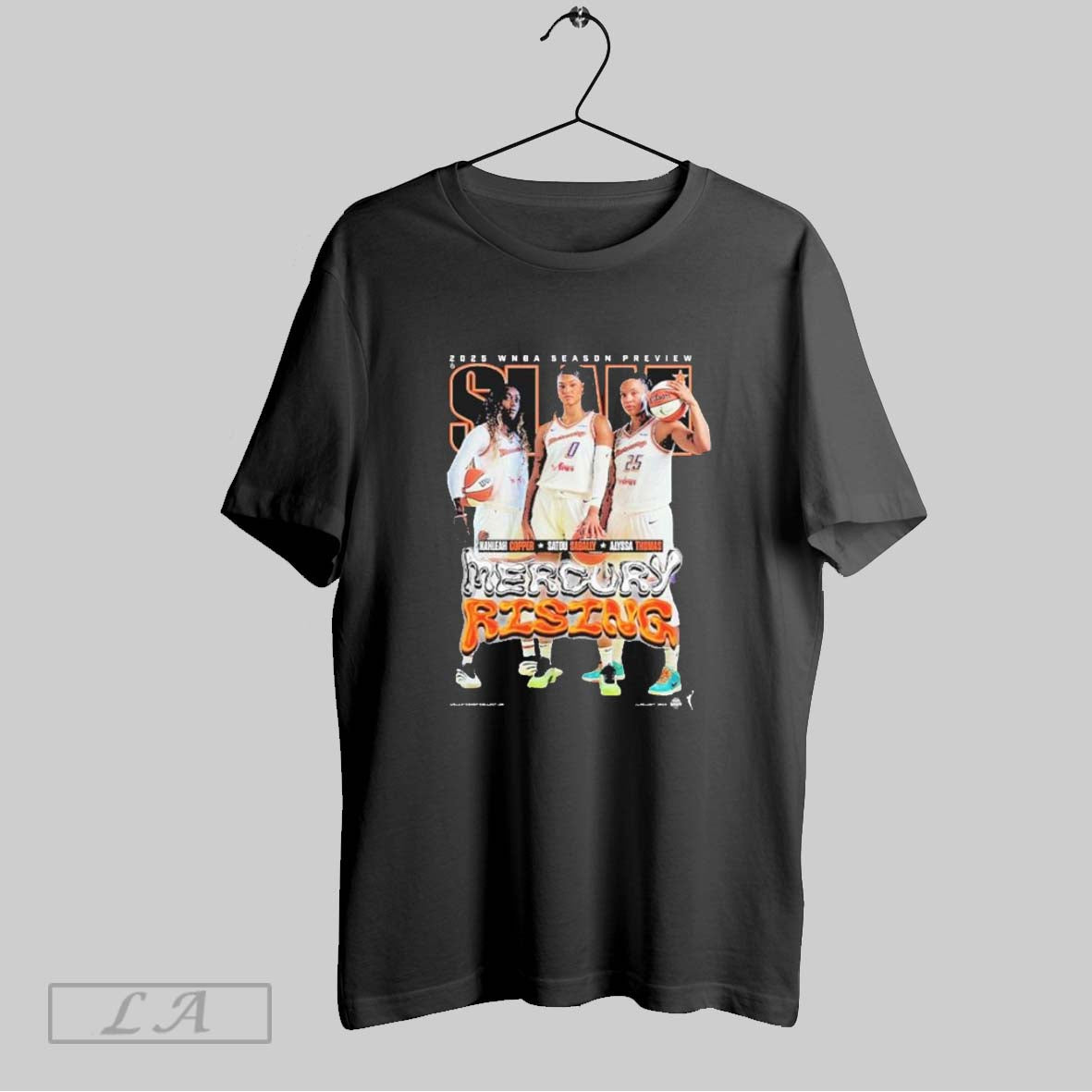 Original Wnba Slam Phoenix Mercury Rising Shirt Authentic Gift