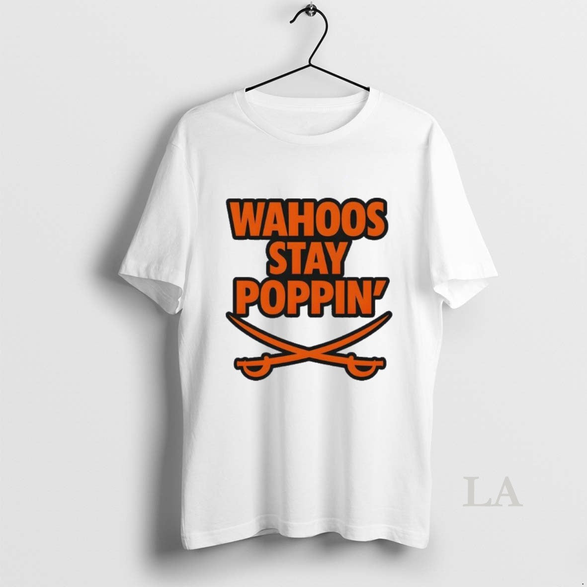 Original Wahoos Stay Poppin Virginia Football Tee Retro Fashion
