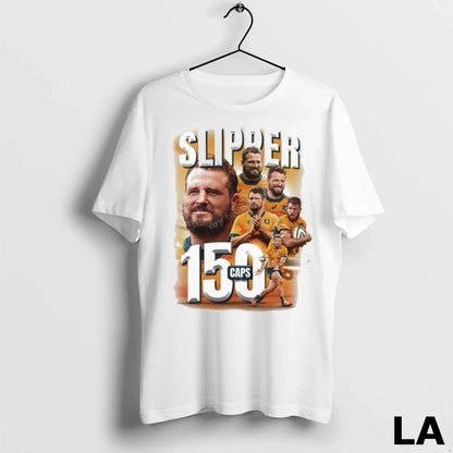 Original Wallaby James Slipper 150Th Caps Game Milestone Tank Top