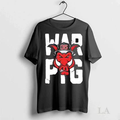 Original War Pig 35 Arkansas Razorbacks Tee Trendy Look