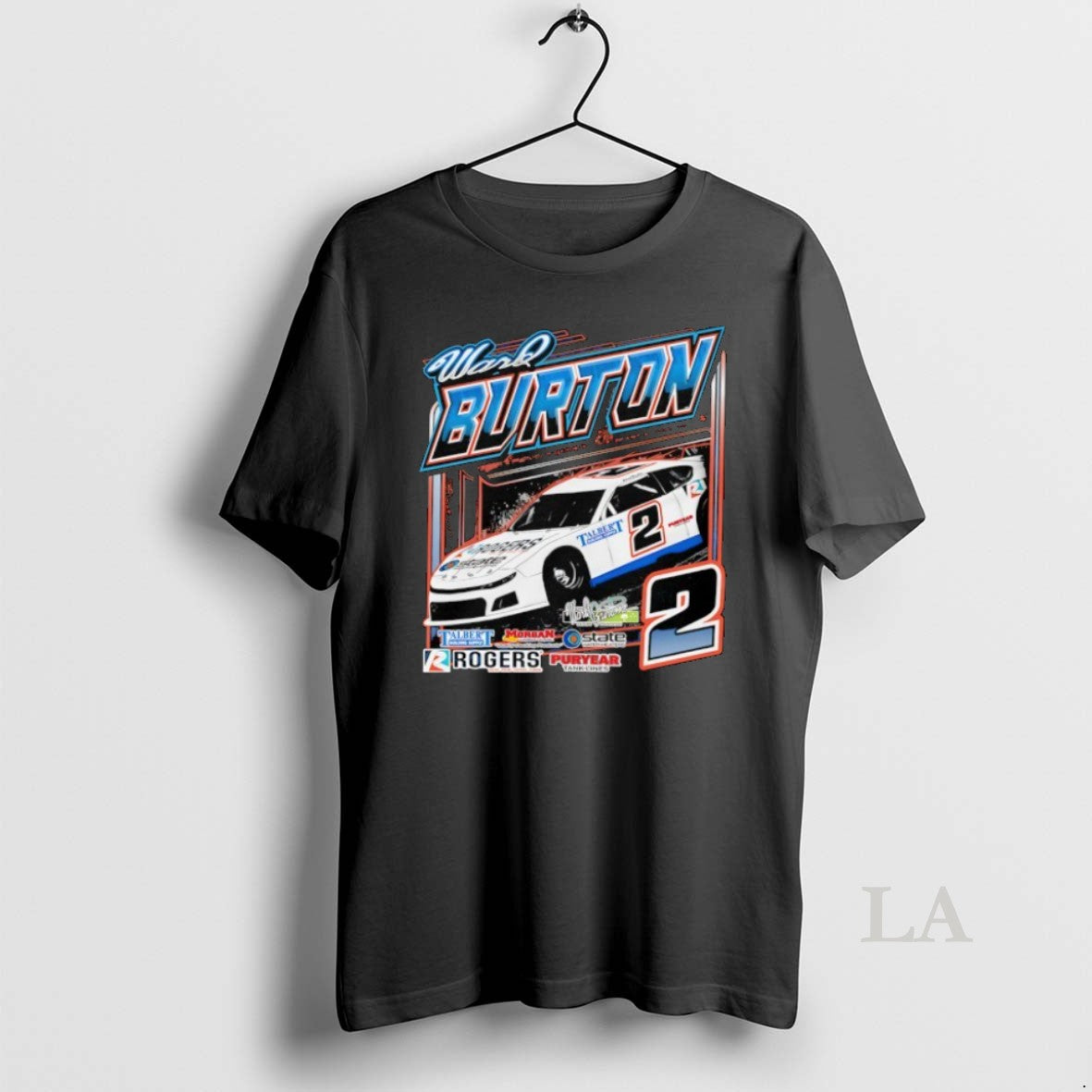 Original Ward Burton Nascar Winston Cup Series Signature TShirt