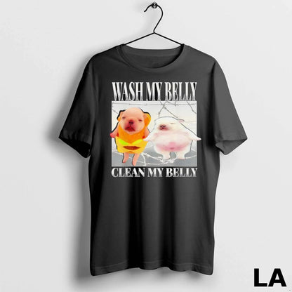 Original Wash My Belly Clean My Belly Meme Sweatshirt Authentic Design