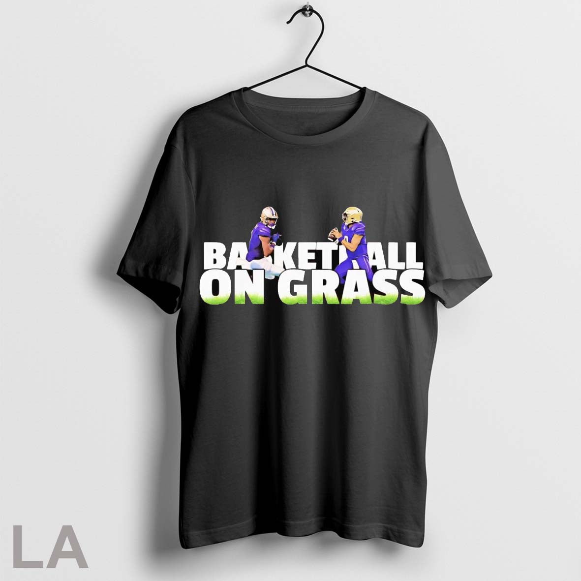 Original Washington Huskies Basketball Grass Tee Classic Apparel