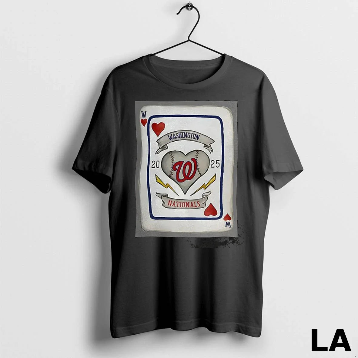 Original Washington Nationals Basseball Card Heart X Tiny Turnip Long