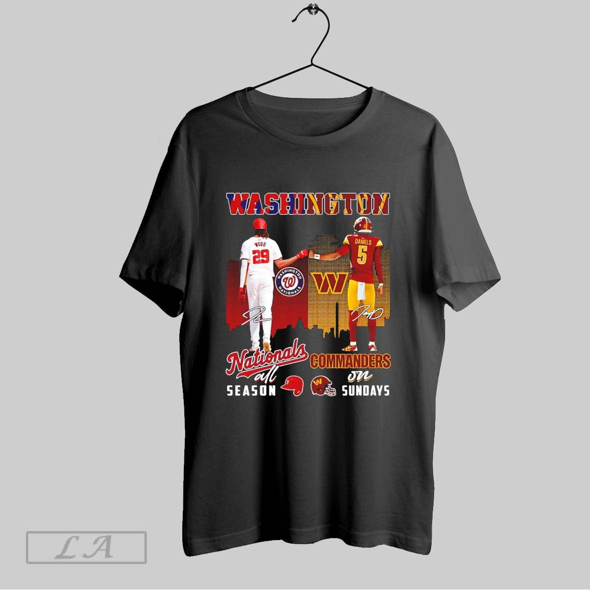 Original Washington Reed Nationals All Season Bump Hands Daniels