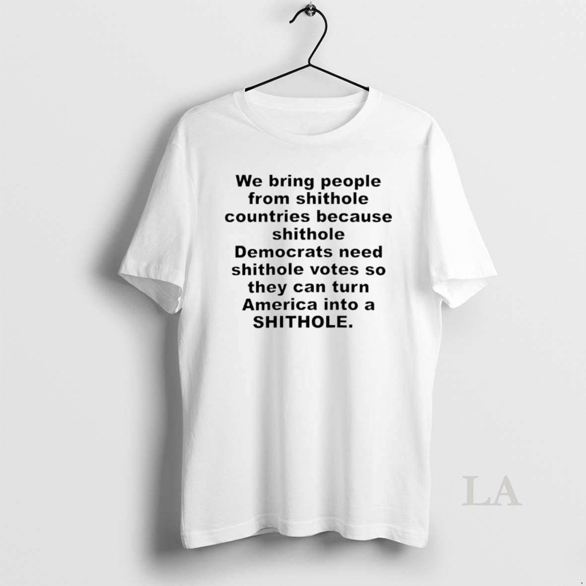 Original We Bring People From Shithole Countries Long Sleeve Vintage