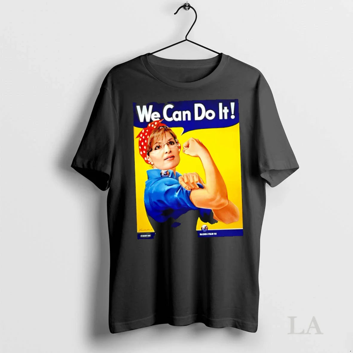 Original We Can Do It Sarah Palin Rosie Hoodie Authentic Gift