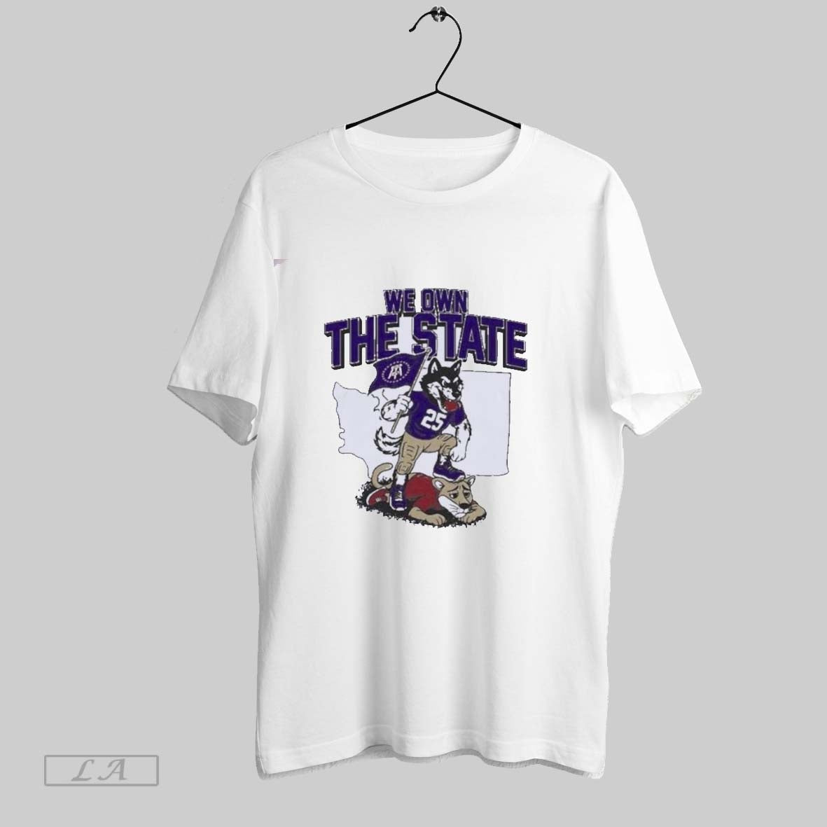 Original We Own State Washington Huskies Stomp Washington State