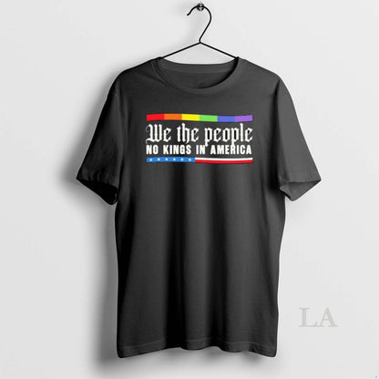 Original We People No Kings America Us Flag Long Sleeve Retro