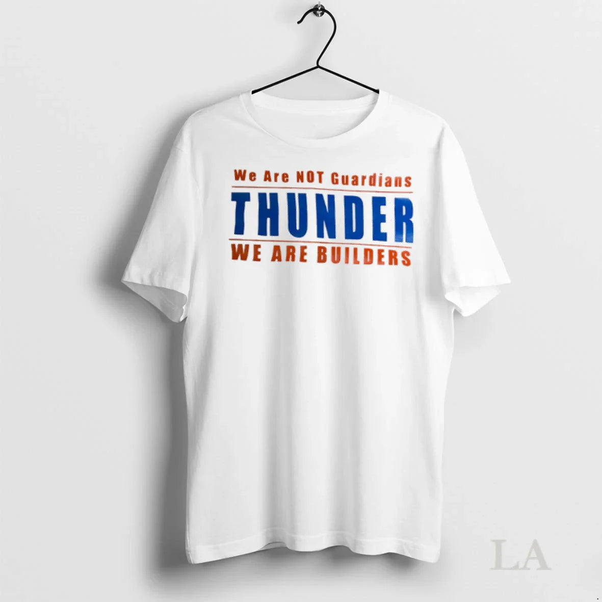 Original We Are Not Guardians Thunder We Are Builders Long Sleeve