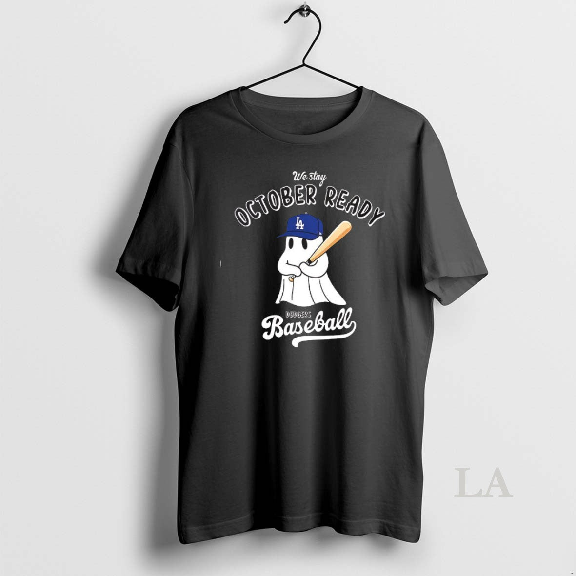 Original We Stay October Ready Los Angeles Dodgers Baseball Halloween
