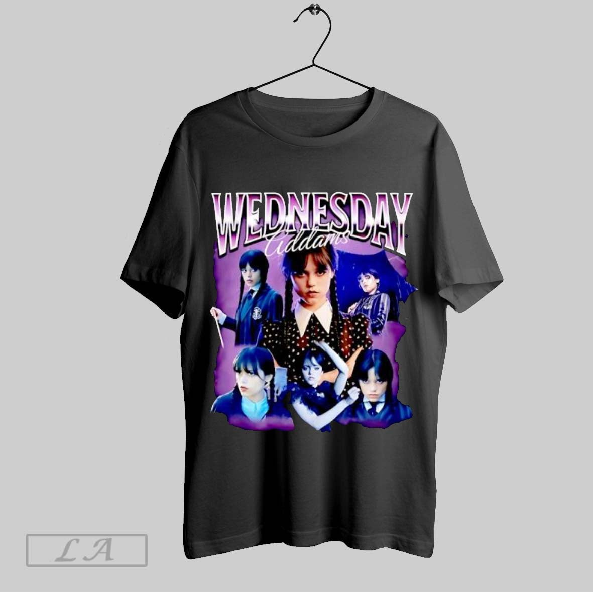 Original Wednesday S2 Addams Bootleg Horror Movie Halloween Long