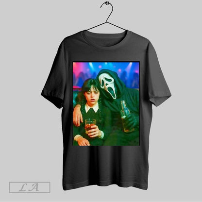 Original Wednesday Season 2 Addams And Ghostface Scream Character