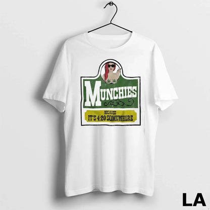 Original Weed Munchies Because Its 4 20 Somewhere Tank Top Elegant
