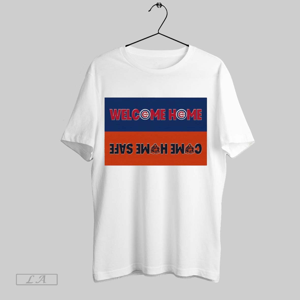 Original Welcome Home Chicago Cubs Come Home Safe Chicago Bears