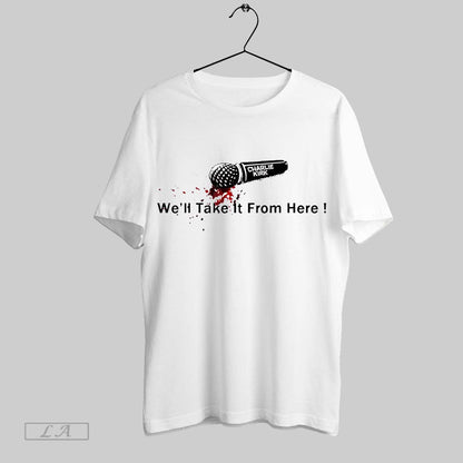 Original Well Take It From Here Charlie Kirk Speech Tank Top Retro