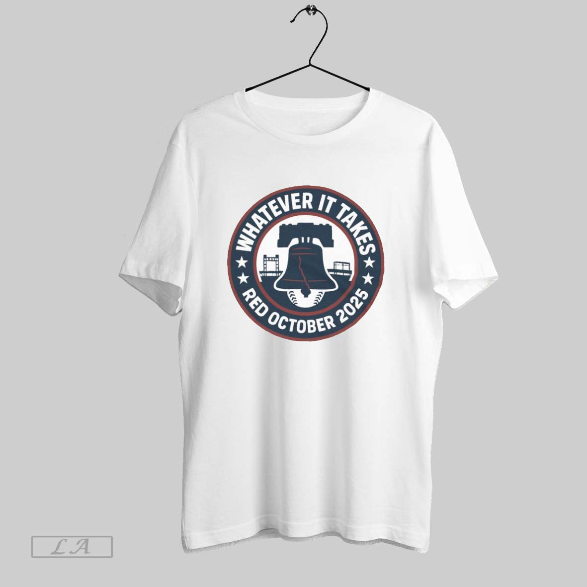 Original Whatever It Takes Phillies Red October 2025 Tee Designer