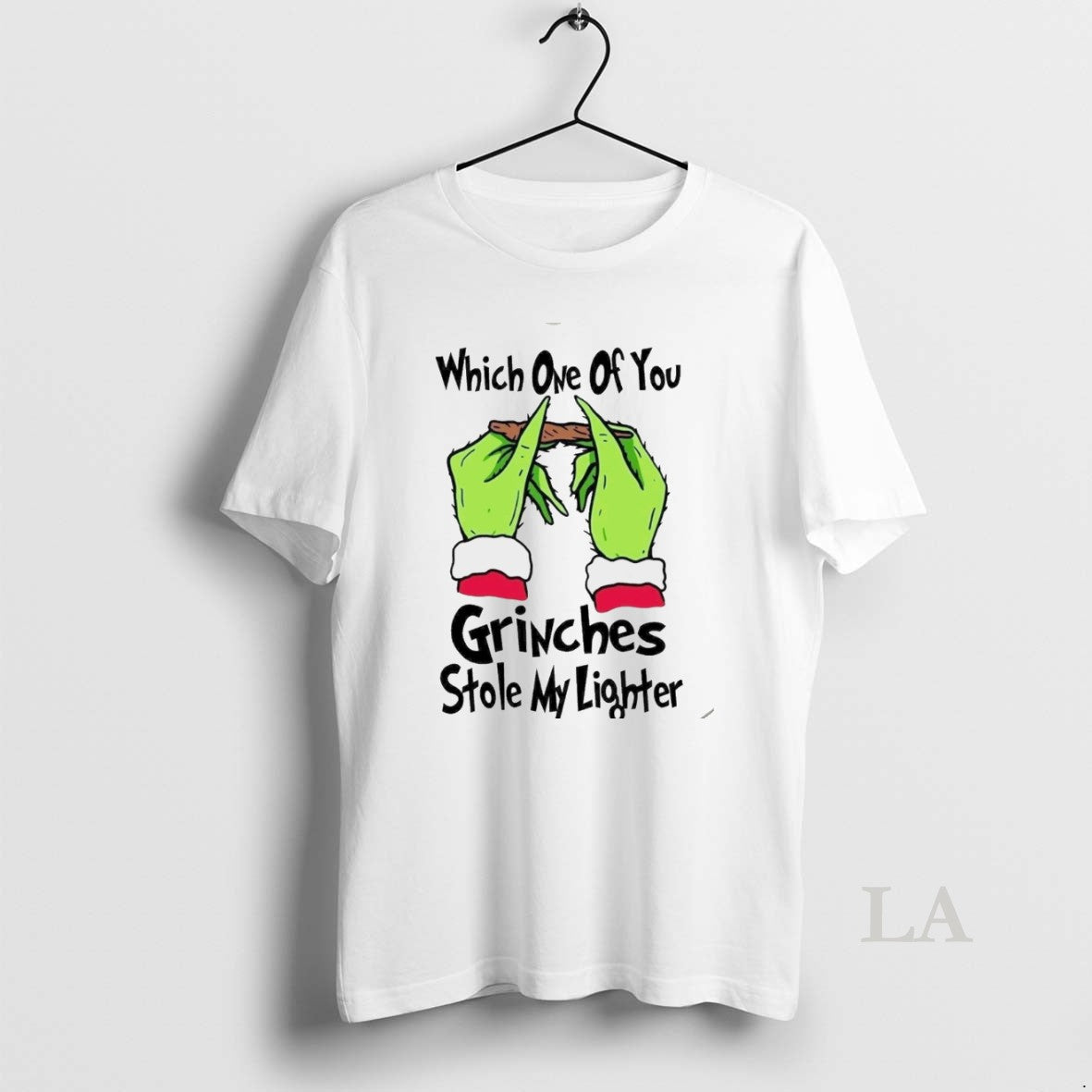 Original Which One You Grinches Stole My Lighter White Hoodie