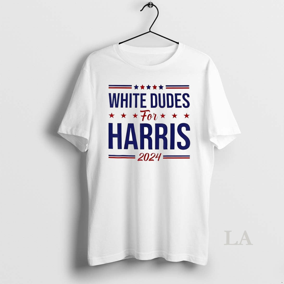Original White Dudes Harris 2024 Shirt Retro Collection