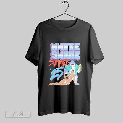 Original White Shark Summer 25 Logo Long Sleeve Premium Collection