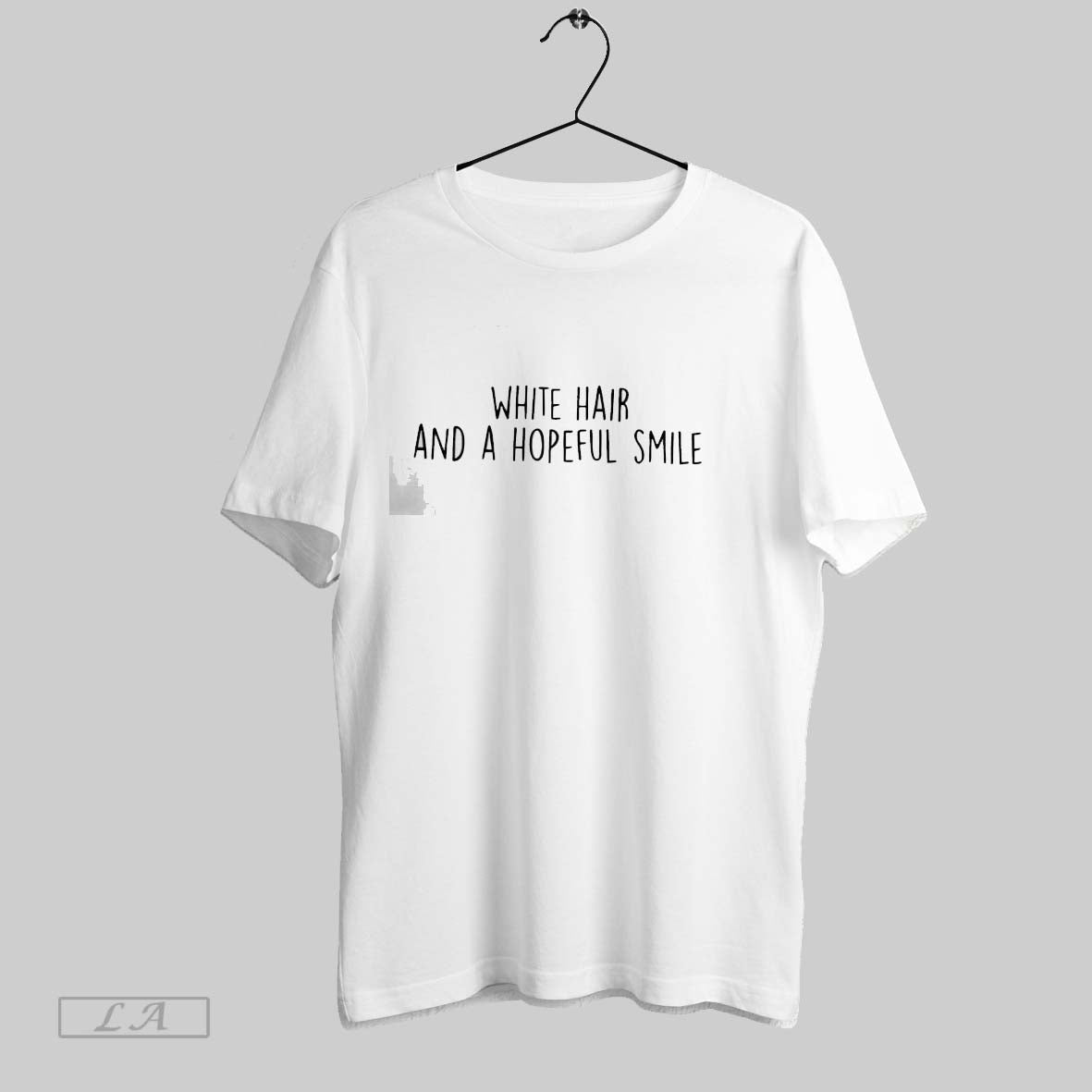 Original White Hair And Hopeful Smile Sweatshirt Premium Art