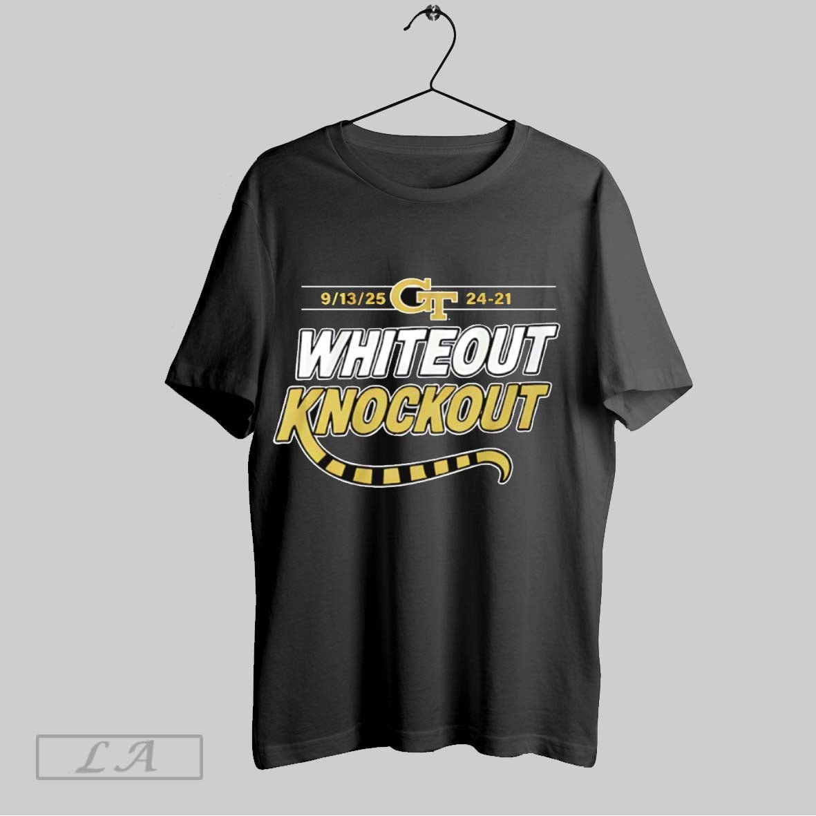 Original Whiteout Knockout 24 21 Georgia Tech Yellow Jackets Football