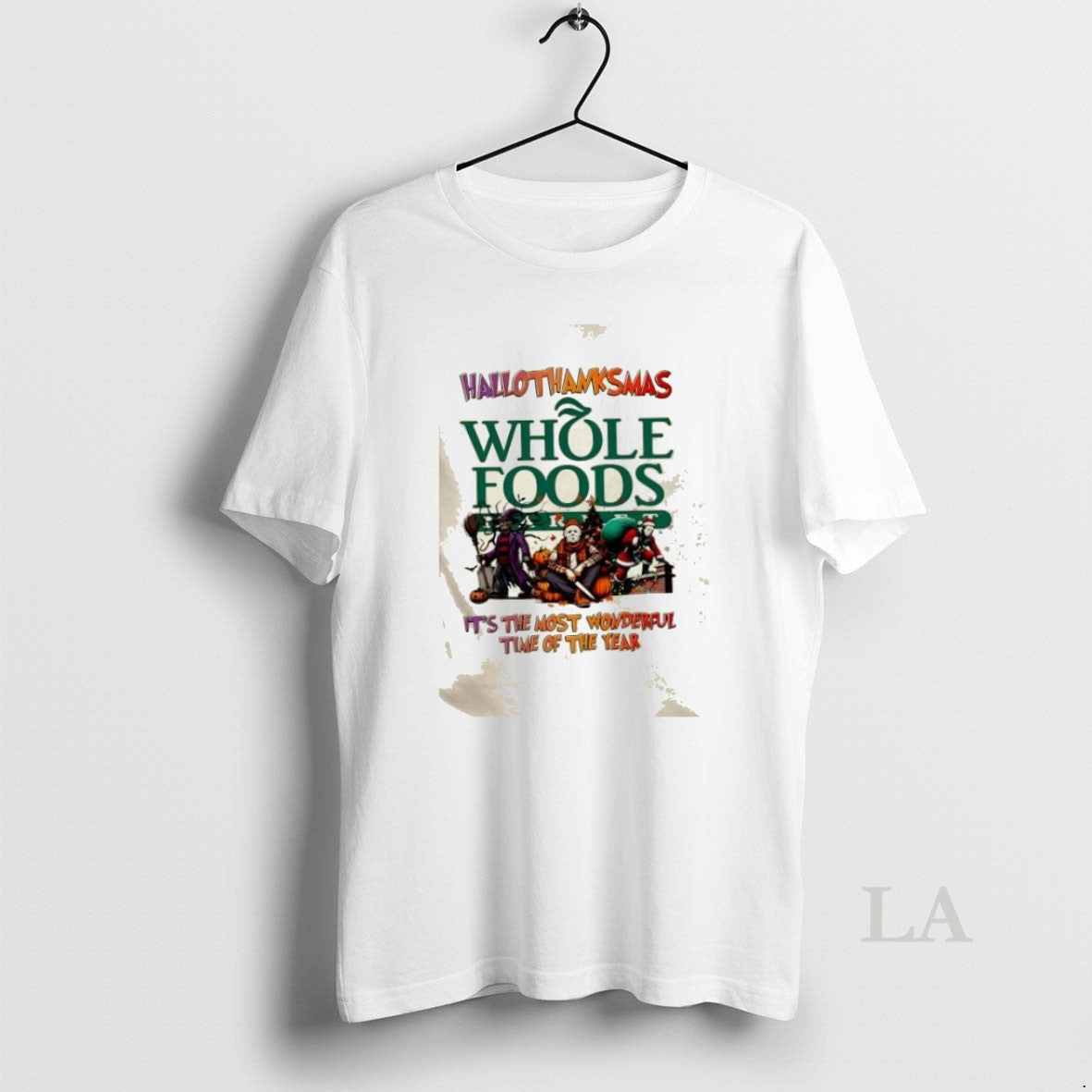 Original Whole Foods Market X Horror Movies Happy Hallothanksmas Its