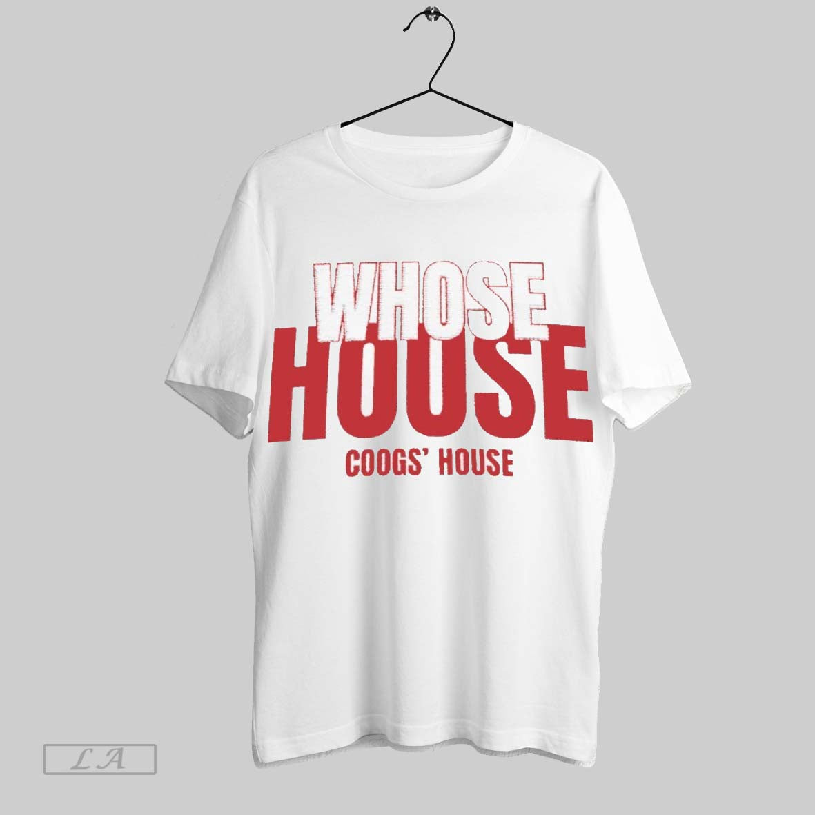 Original Whose House Coogs House Long Sleeve Vintage Style