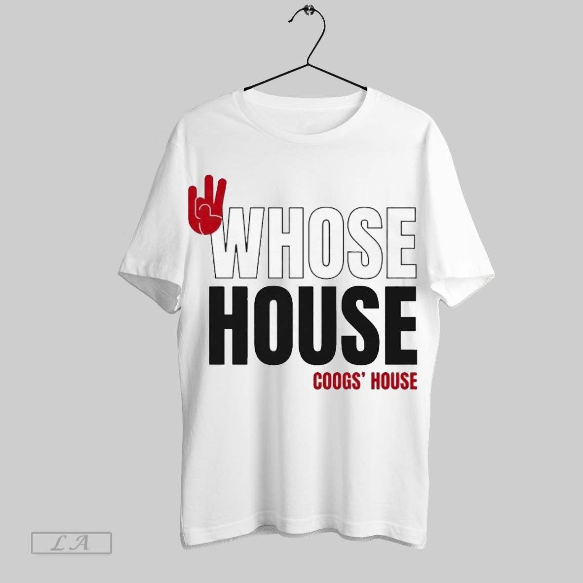 Original Whose House Coogs House Hand Sign Tank Top Stylish Look