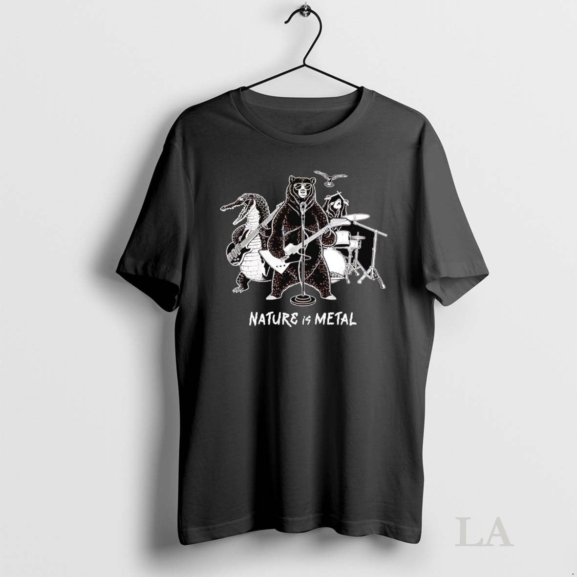 Original Wild Animals Nature Is Metal TShirt Trendy Outfit