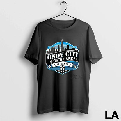 Original Windy City Sports Cards Chicago Logo Long Sleeve Stylish Look